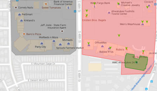 geofencing example