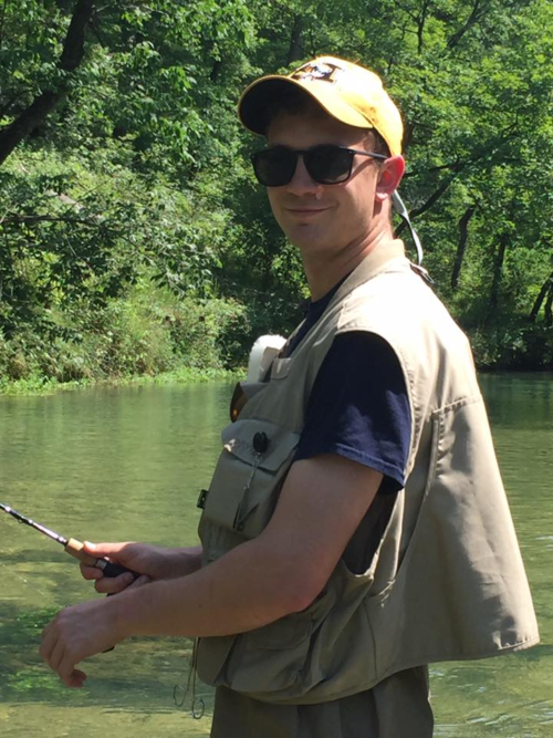 Matt fishing