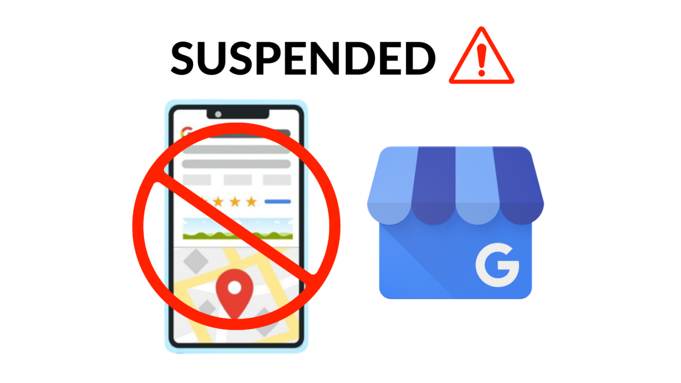 Suspended Google Business Profile Icon