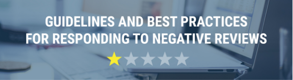 guidelines and best practices for responding to negative reviews